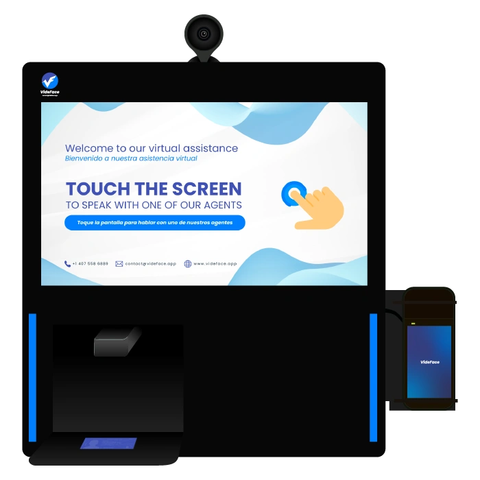 VideFace all-in-one kiosk